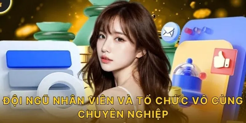 Đội ngũ nhân viên và tổ chức vô cùng chuyên nghiệp 